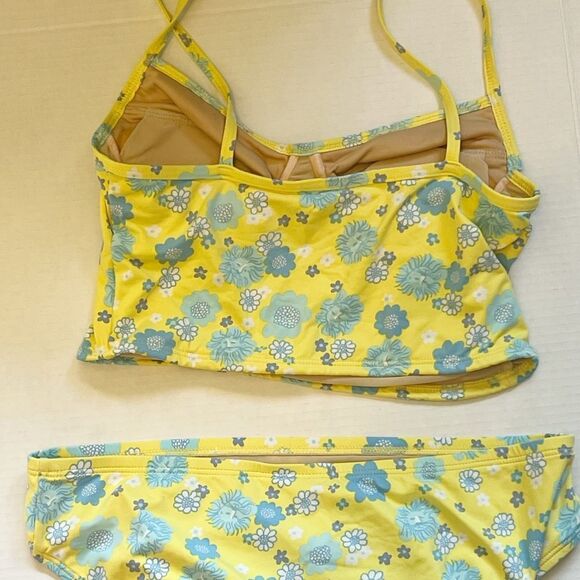 Lilly Pulitzer Vintage Bathing Suit Bahama Sunshine Cuba Libra Print Sz Womens 8 - Picture 3 of 6